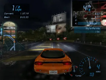 Need for Speed - Underground (Player's Choice) screen shot game playing